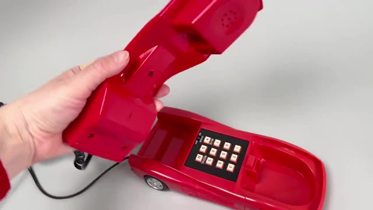 Téléphone Vintage Ferrari Formula Testarossa – 1:18 – Fonctionnel