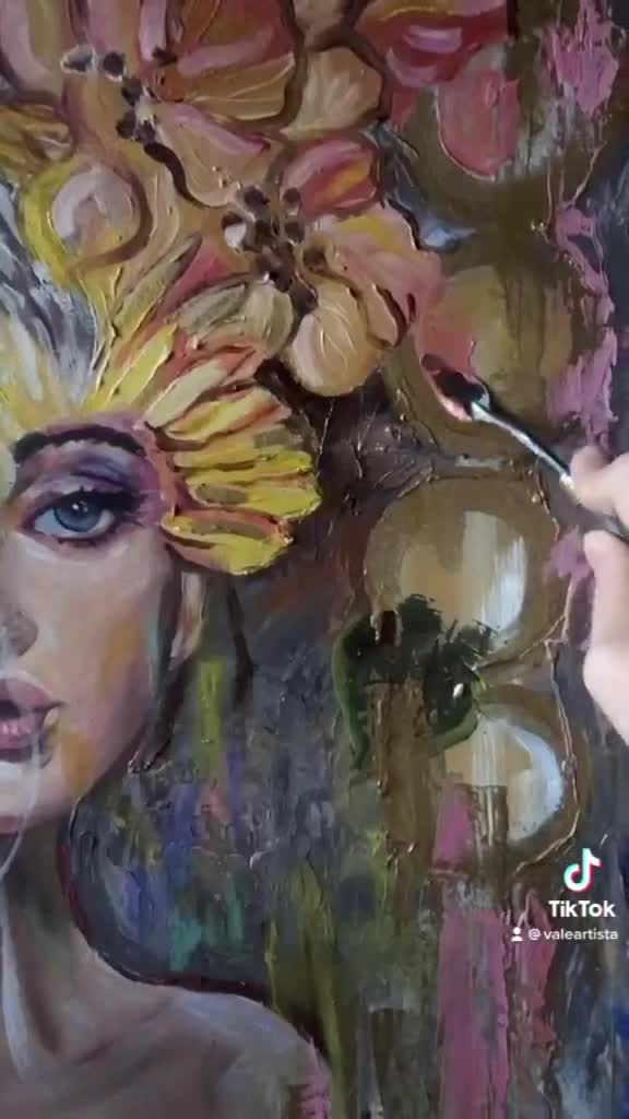 絵画　ぼかしアフロアール 白頭ワシの絵画。ポップアートの絵画。白頭ワシのアート