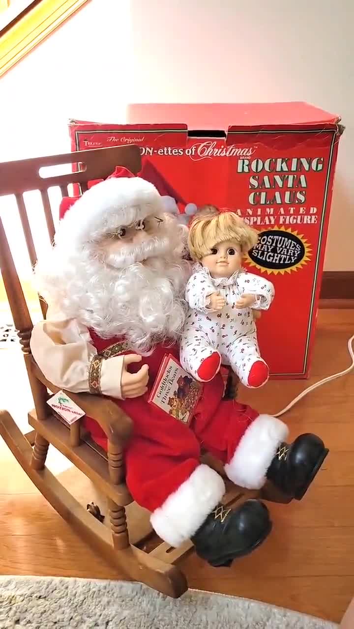 Telco Santa the Baker Motion-Estes 1996 置物