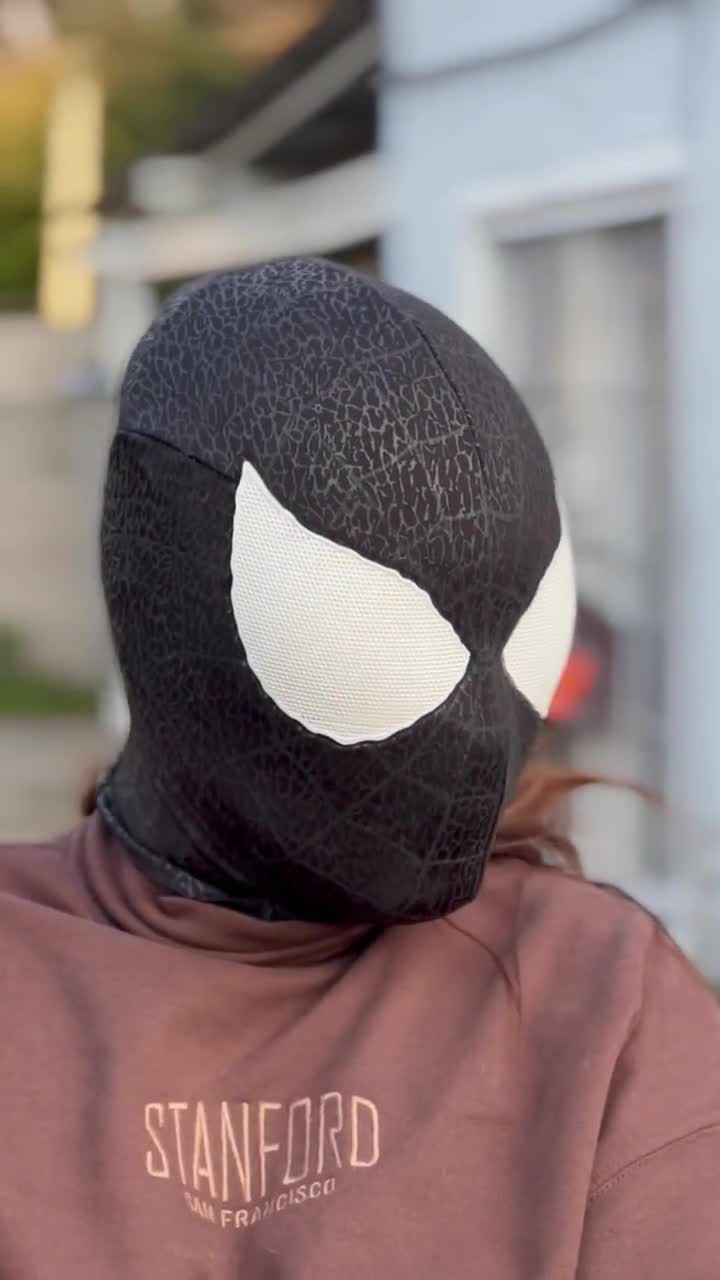 ヴェノムシンビオートマスク - スパイダーマンコスプレ - Etsy 日本