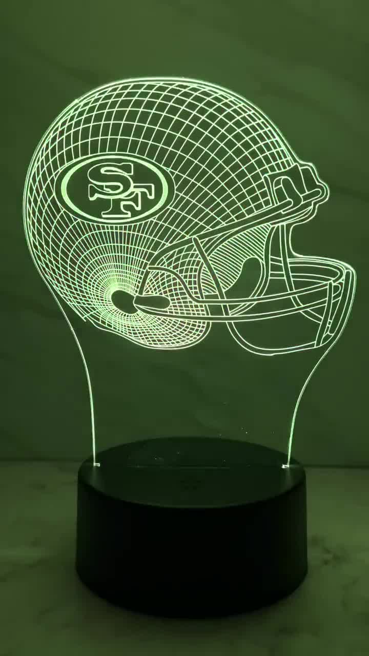 San Francisco 49ers SF Niner Gang 7 Color LED Lamp Night 