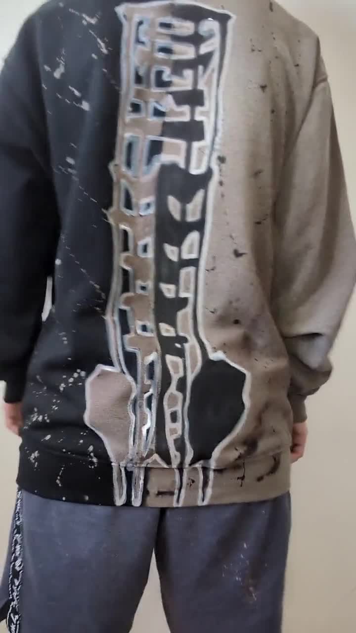 ニット・セーター CPGN STUDIO [2-WAY] Skeleton Hooded Zip-Up Knit 5MM244 il_fullxfull.4218194338_2xbw.jpg