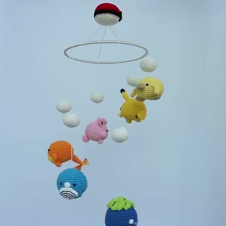 Mini Pokémon, Custom Pokemon Crochet Doll, Pokemon Handmade Doll, Pokémon  Amigurumi, Gift for Baby,gift for Pokemon Lover 