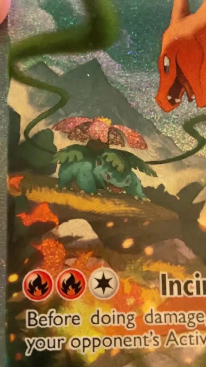 Custom Jumbo Charizard V Alt Art Sparkle Holo 154/172