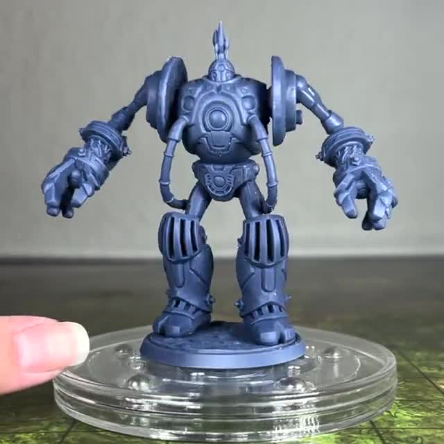 Robot Deconstructor - Unpainted Miniature video poster
