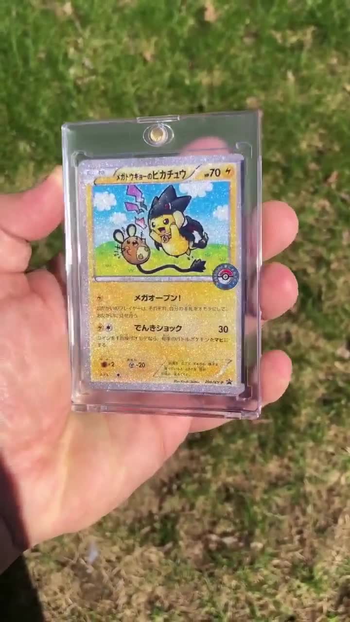 Mega Tokyo Shiny Charizard Poncho Pikachu - Etsy