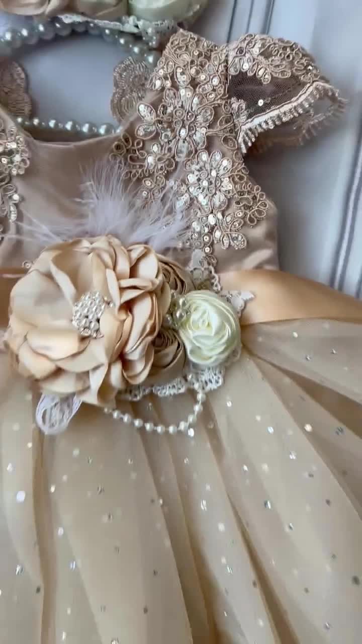 Bling Flower Girl Dresses