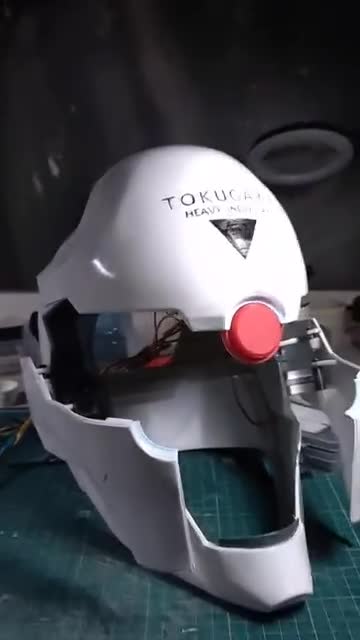 電動グレイフォックス サイボーグ忍者ヘルメット STL - Etsy 日本