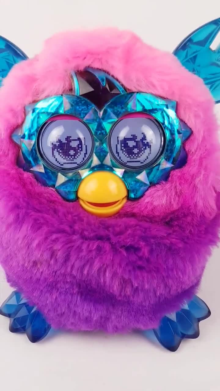  Furby Boom Crystal Series Furby (Pink/Blue) : Toys & Games
