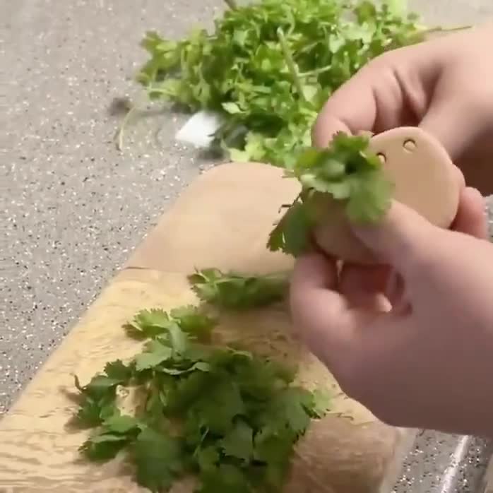 PEBBLE HERB STRIPPER (1) Handmade Rock Themed Wood Herb Stripper, Kitchen Gadget, Rustic, Novelty, Modern, Kitchenware, Unique, Beech, Olive video poster