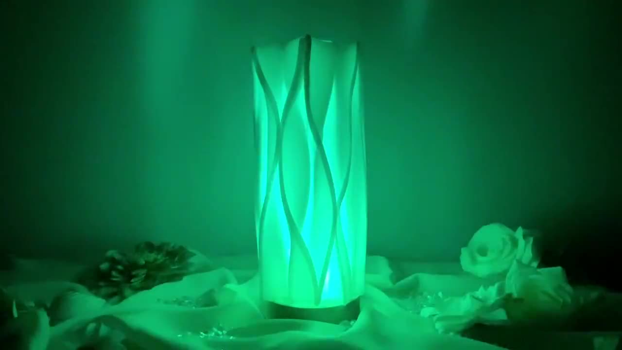 Overview, Epoxy Resin Torch Lamp with Touch Control & 3D Printed Base