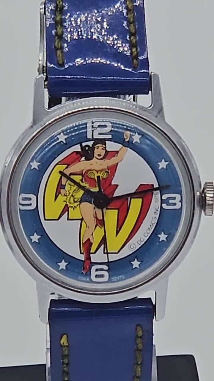 【WONDER WONDER】[UNISEX] Dickz Vintage Check Brushed L/S Sh Wonder Woman Desk Lamp - SuperHeroStuff