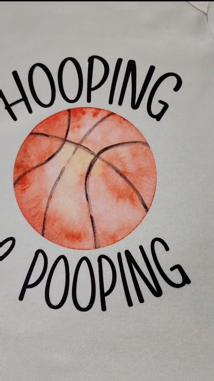 Hooping and Pooping Baby Bodysuit, Funny Basketball Baby Bodysuit, Baby  Shower Gift for Sports Fan, Baby Sports Shirt, 2000839, image size:720x1280