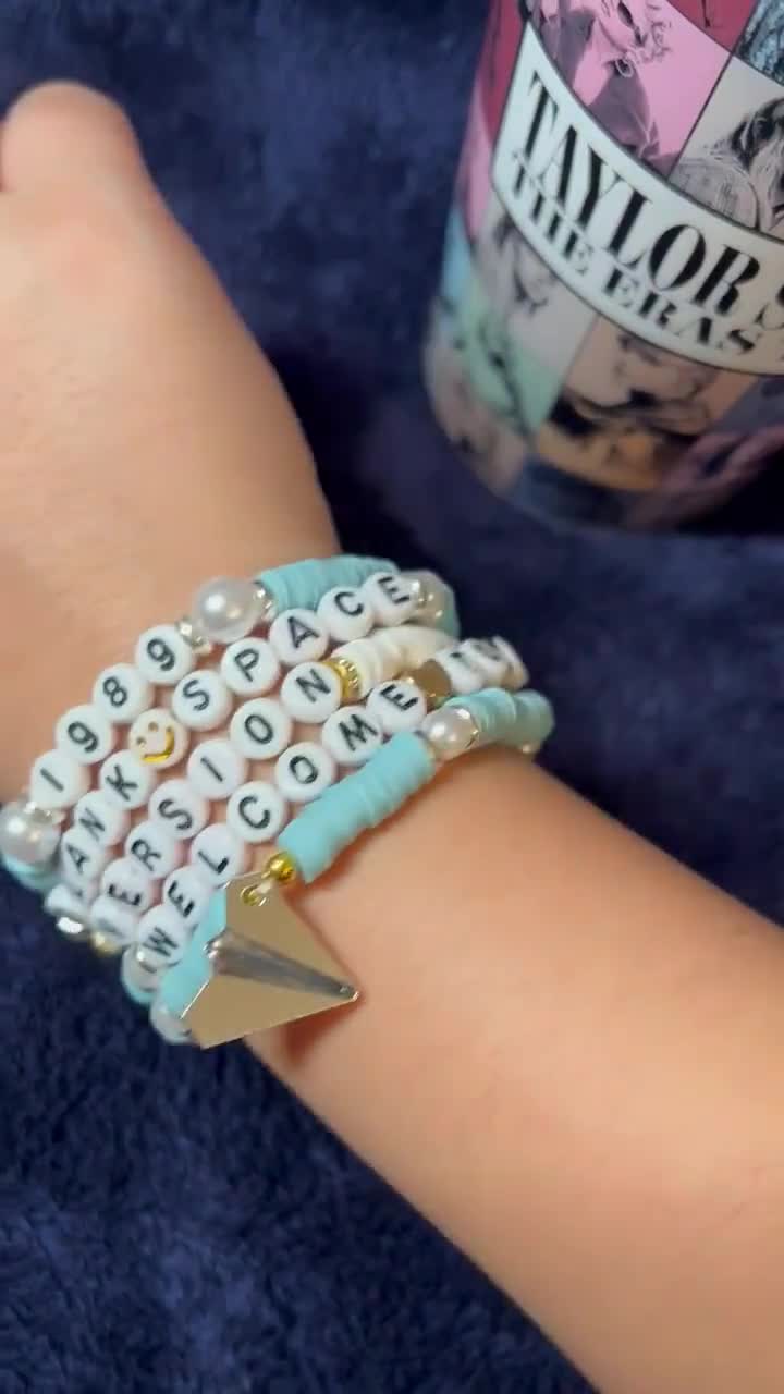 Handmade 1989 Taylor Swift Album-inspired Friendship Bracelet Set