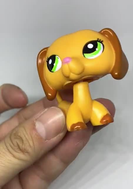 Lps store yellow dachshund