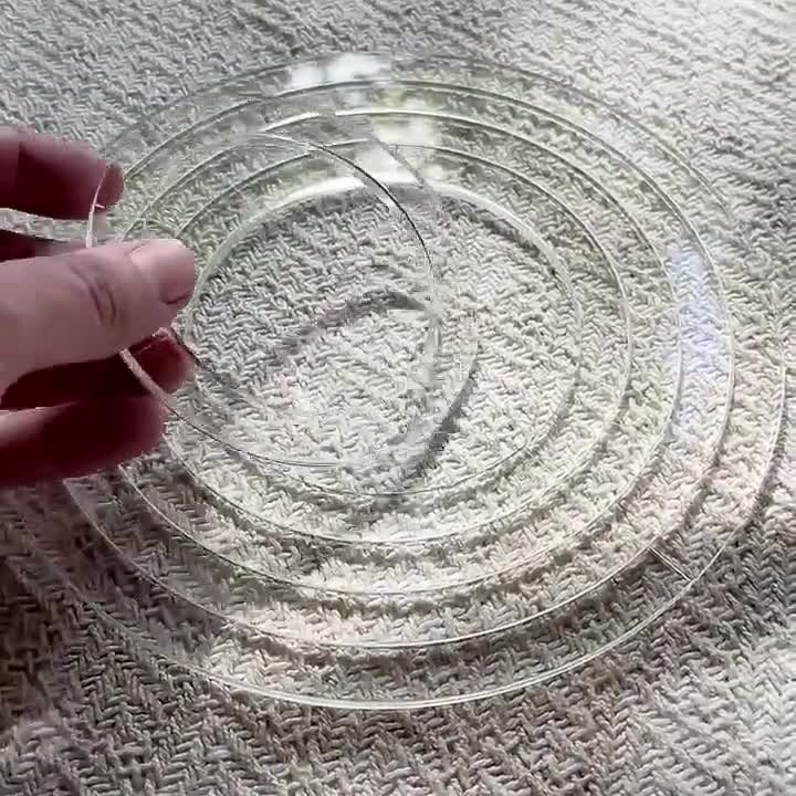 1 8 Circle Nested Clear Acrylic Quilting -  Denmark