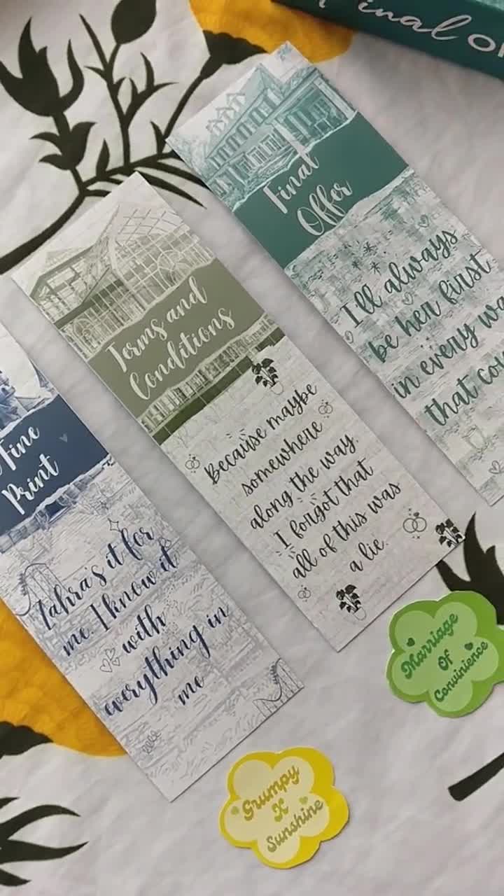 The Fine Print Bookmark -  Sweden