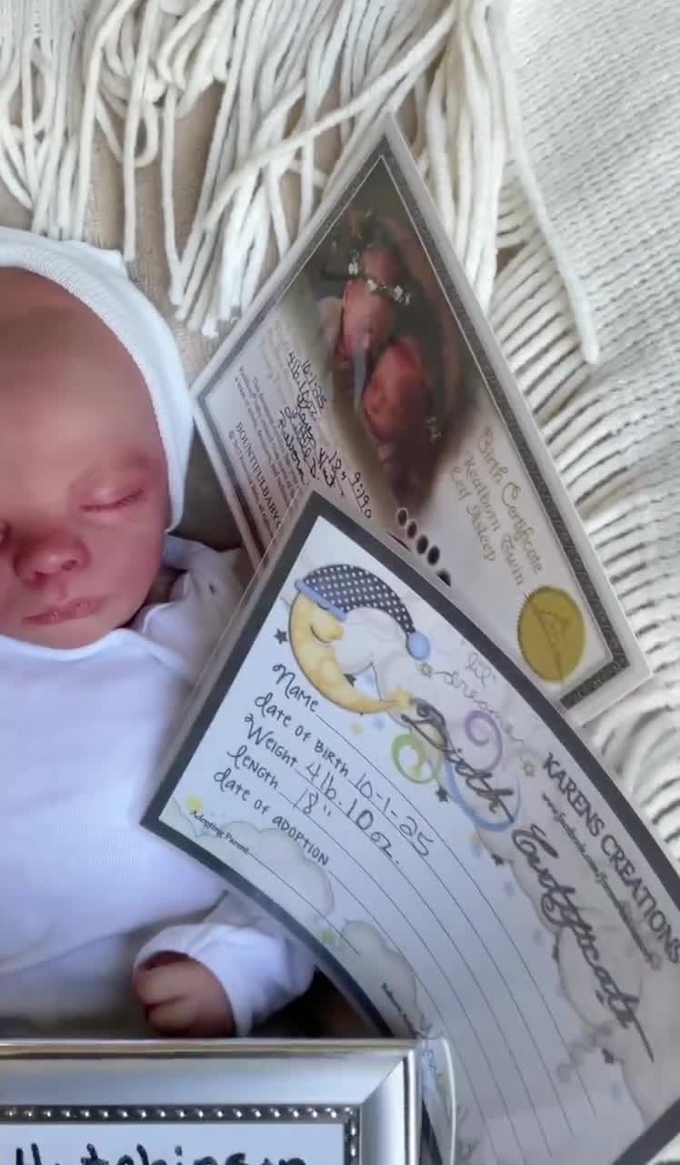 Realborn Leif Asleep - Etsy