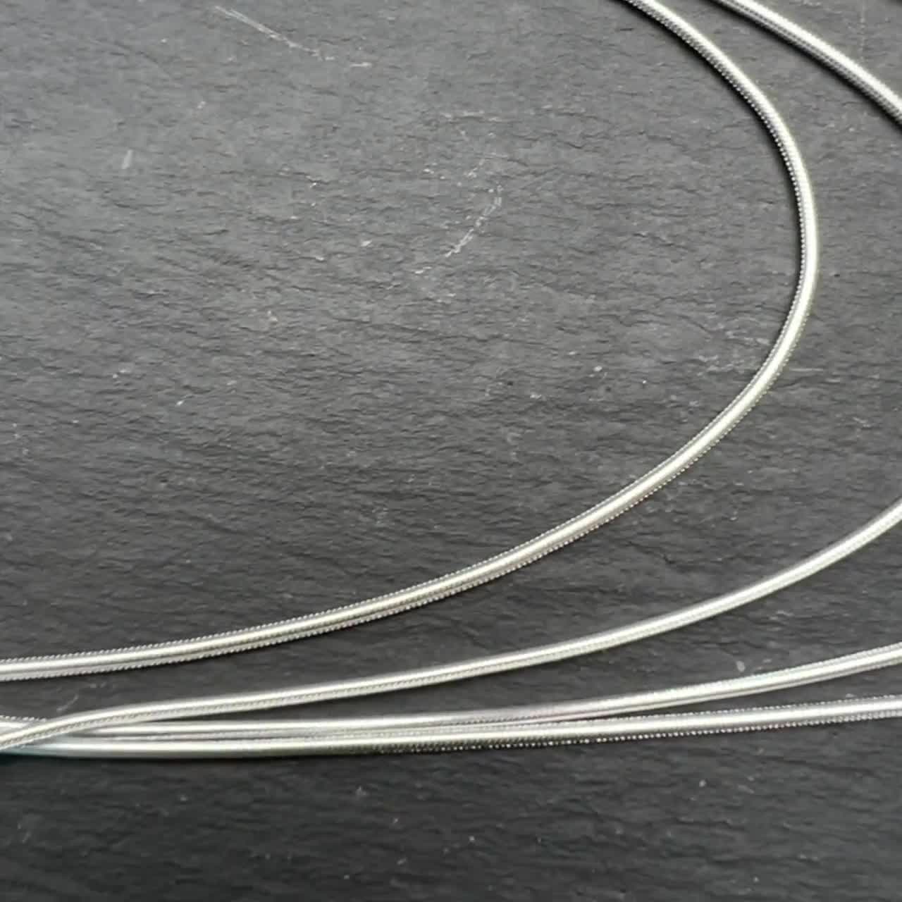 Sterling Silver Snake Chain Necklaces – Charleston Silver