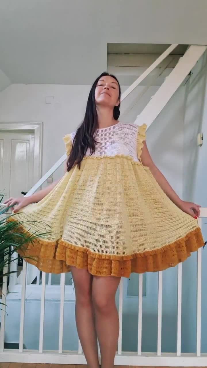 sundance crochet dress SUNDANCE L Jasmine eyelet lace Blue cottage