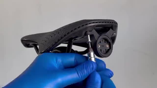 Soporte Para Radar Garmin Varia: Montaje En Sillin SWAT, Impreso En 3D, Color Negro