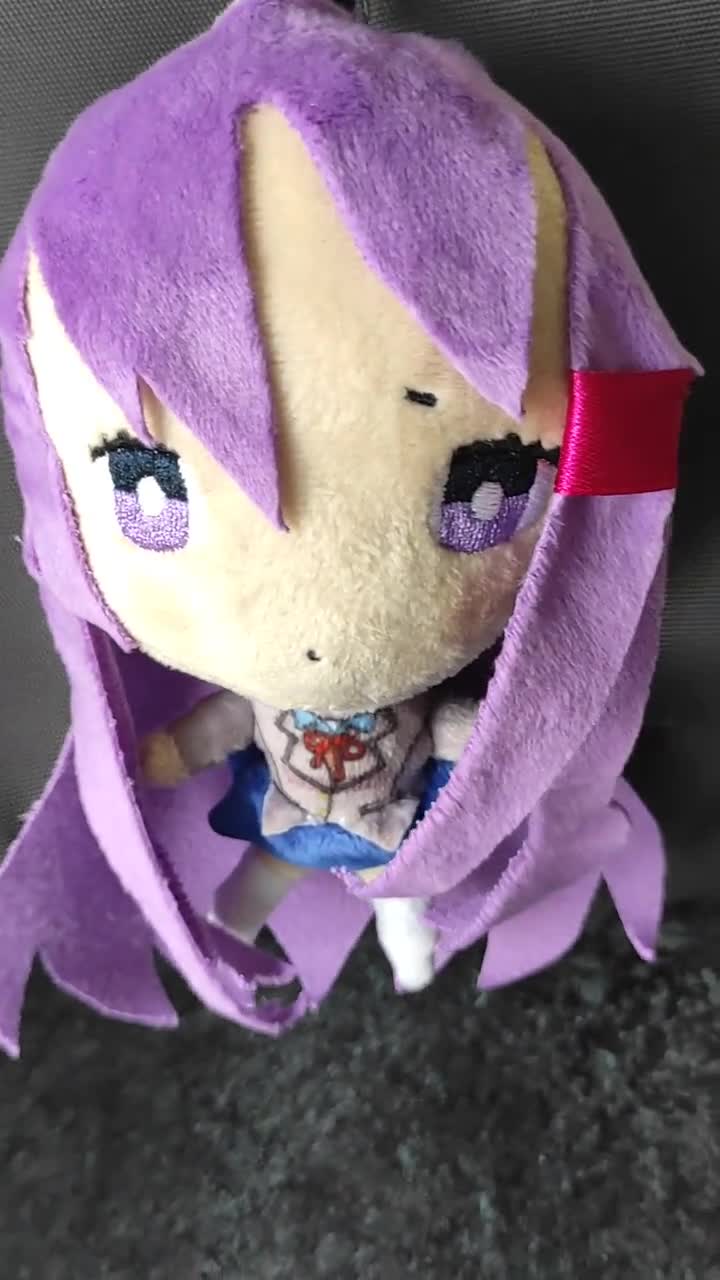 Yuri DDLC Plush Keychain - Etsy