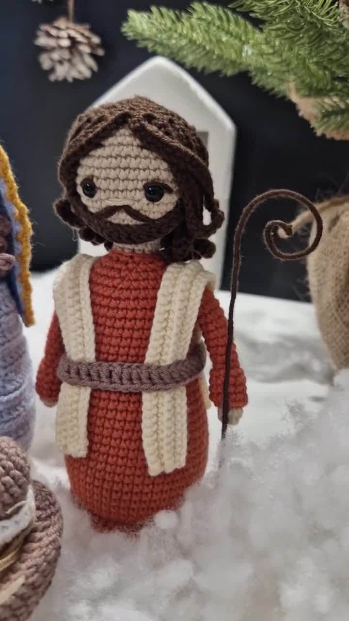 ANDMARY andmary Sandy crochet knit set(PDF Nativity Crochet ANDMARY andmary Sandy crochet knit set(PDF Nativity Crochet