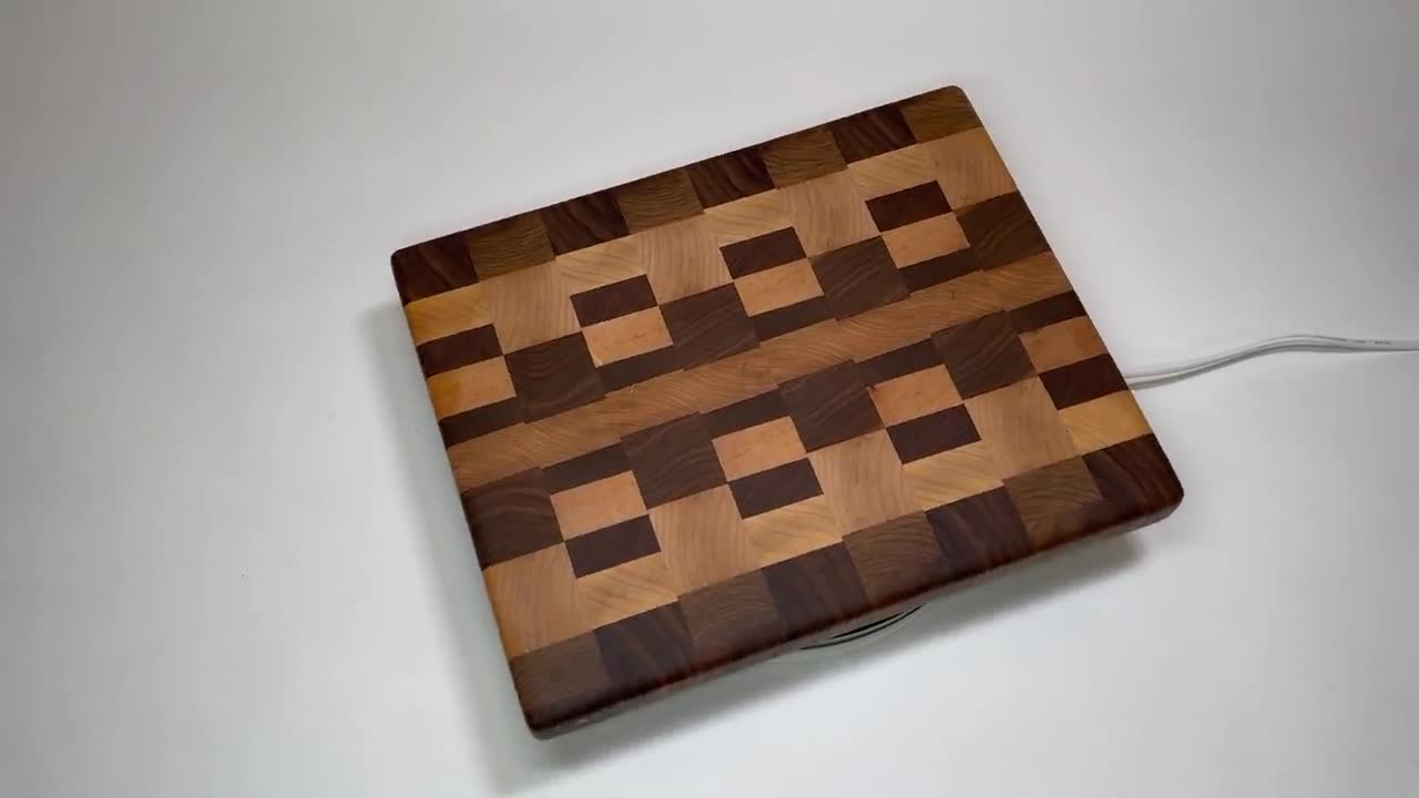 Walnut, and Maple Wood Cutting Board - Unique Table Centerpiece - Wood – A.  P. Woodcraft