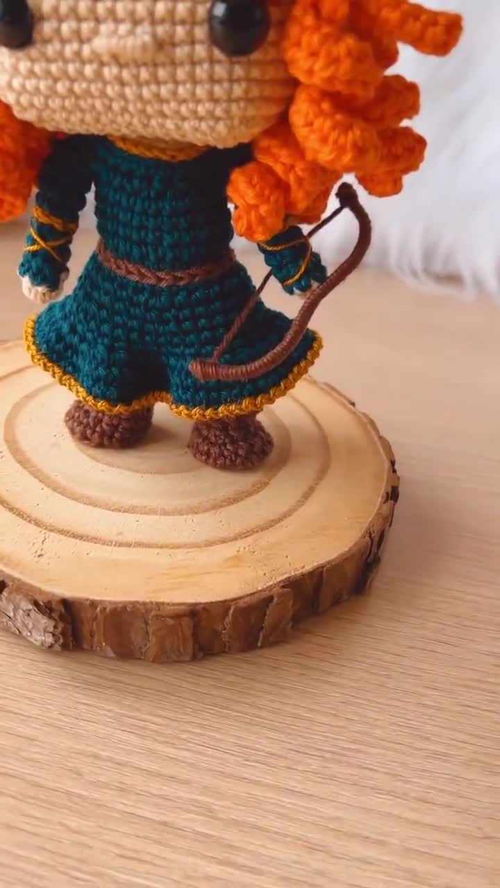 Miniature Merida Crochet Kit , Kit , Crochet Kit 