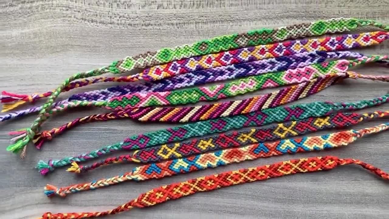 Ensemble De Bracelets De Surfeur Bohème Tressés À La Main - Bracelet