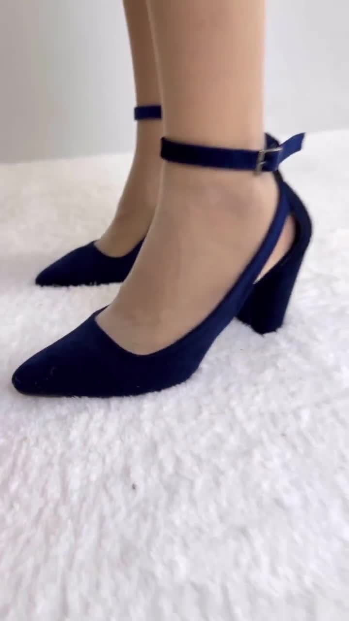 Blue Wedding Shoes Blue Velvet Heels Wedding Shoes Blue Velvet Shoes Navy Blue Wedding Shoes Blue Velvet Heels Blue Velvet High Heels