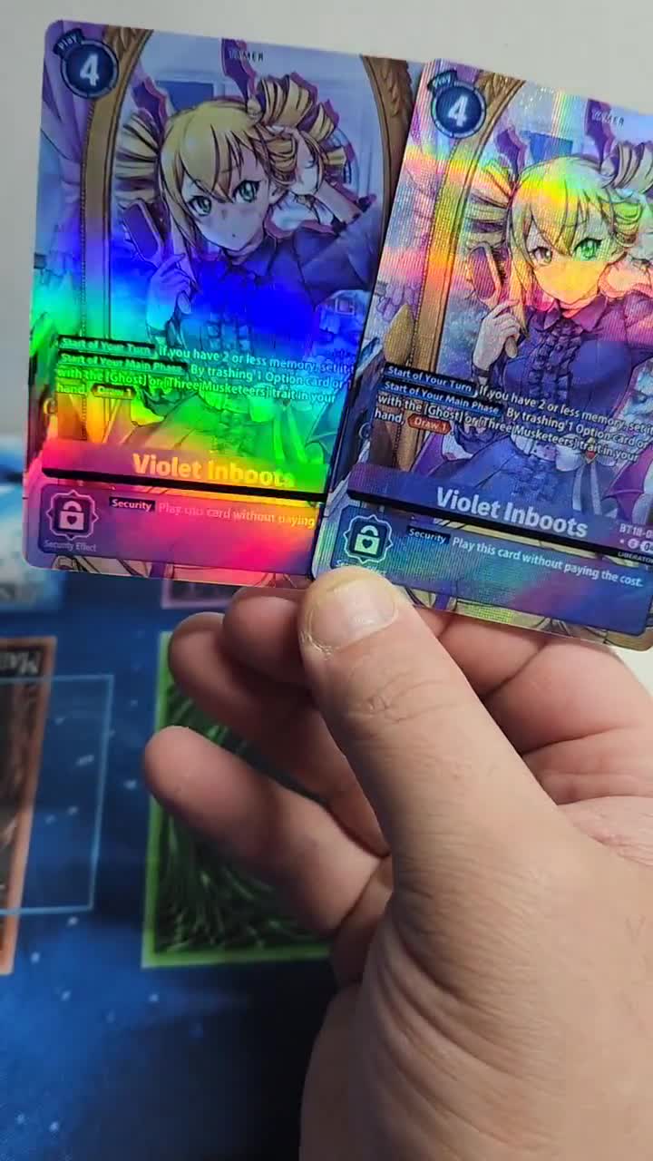 Violet Inboots Alt Art Bt18-093 Digimon Proxy - Etsy