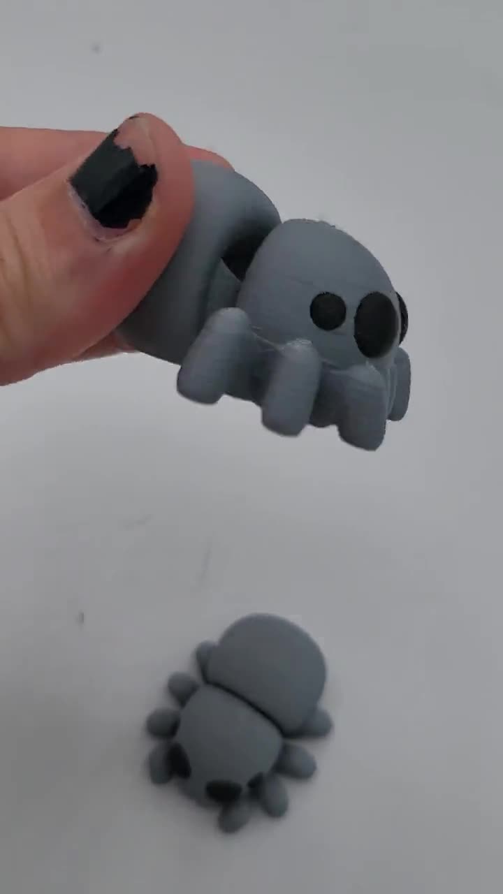 Tiny Baby Spider Articulated 3D Print - Etsy