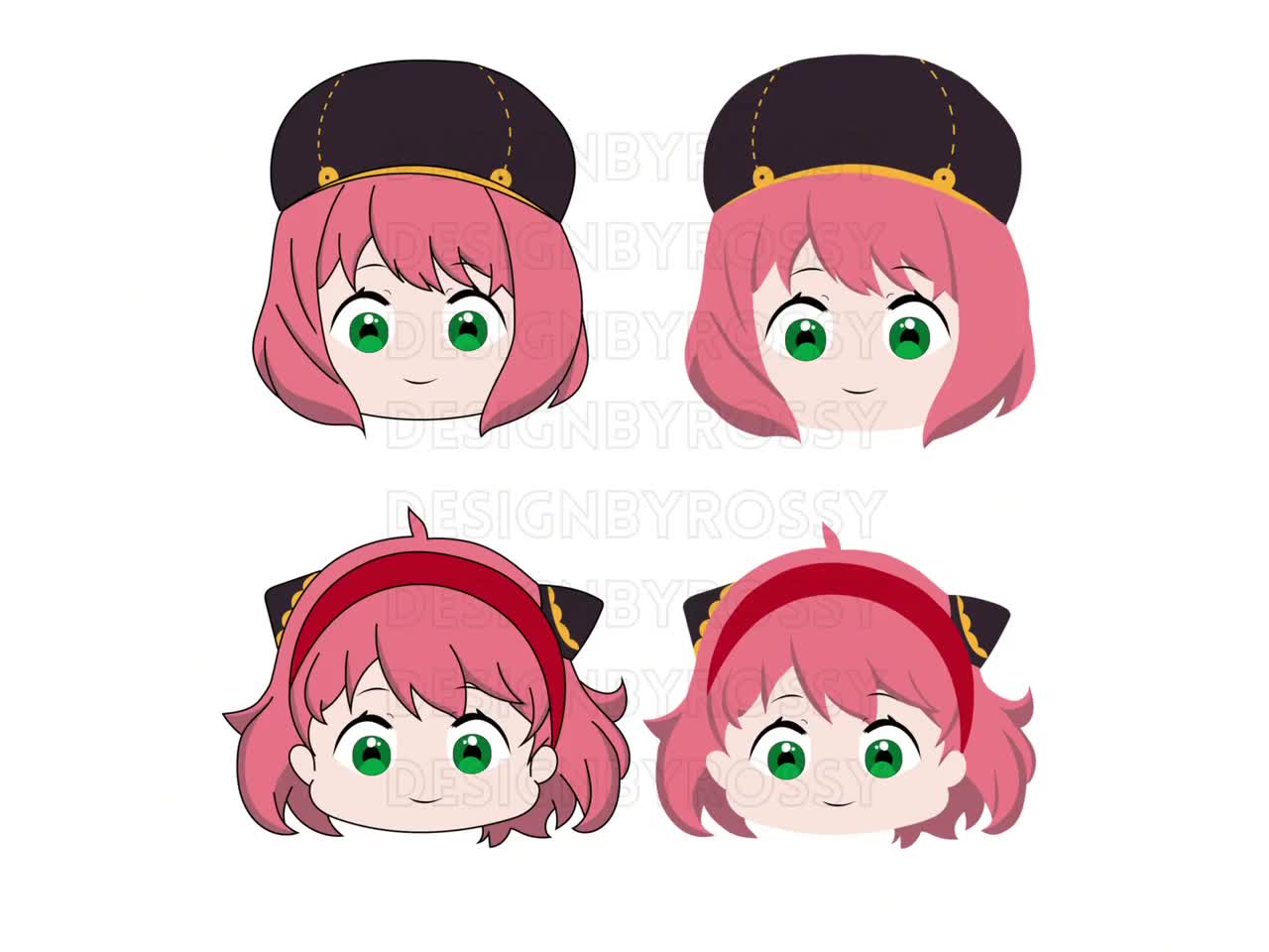 Anya Forger sublimation | Spy x Family PNG | Spy x Family Sublimate Print |  DIGITAL Download | Anya Sublimation |Anime Clip Art | Anya Chibi