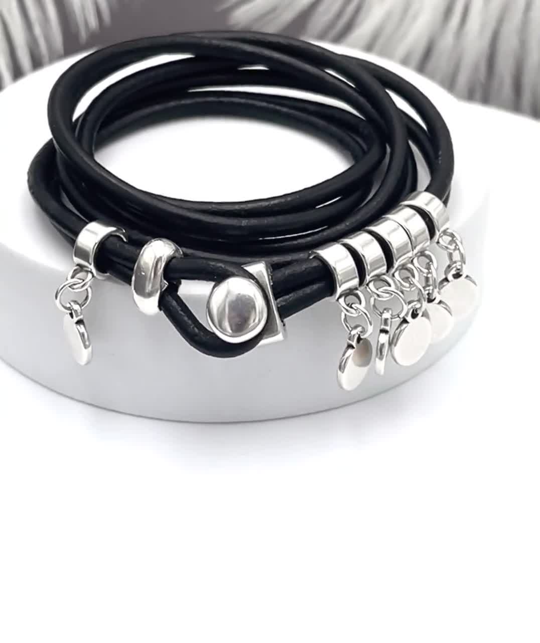 Womens Wrap Leather Cuff• Leather Bracelet• Womens Wrap