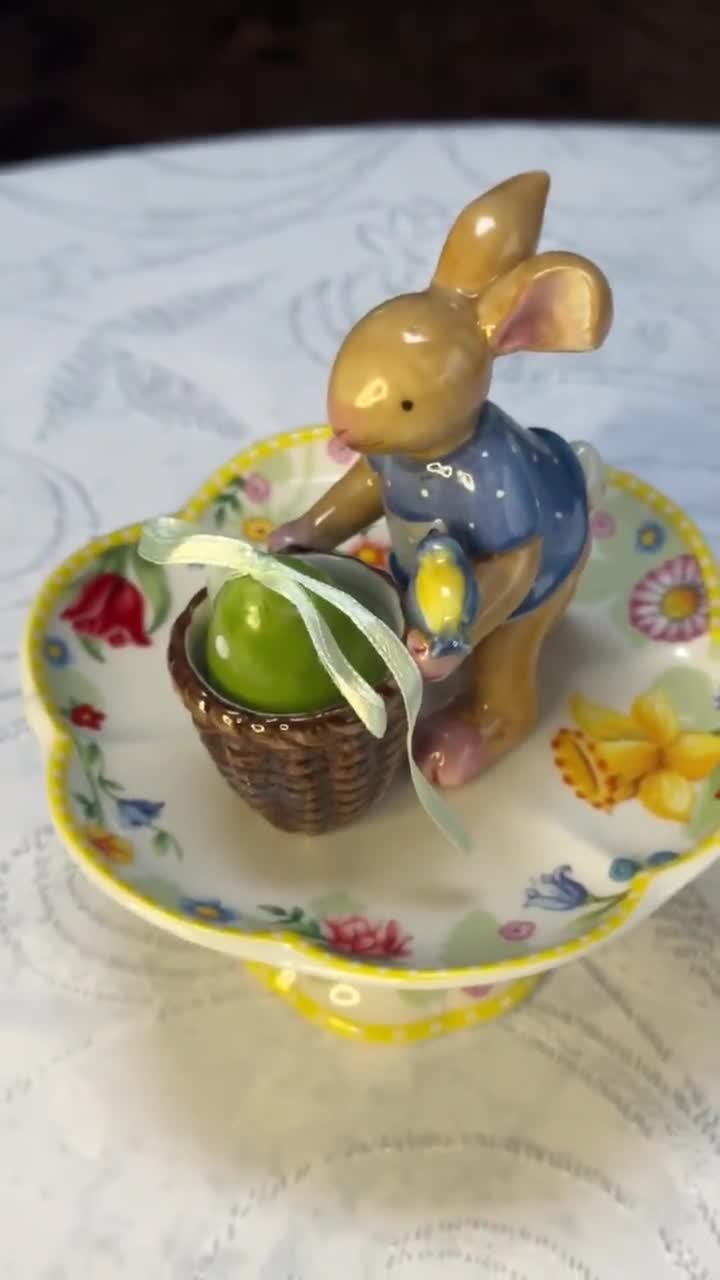 Villeroy & Boch Bunny Family Figure - Rare - Etsy
