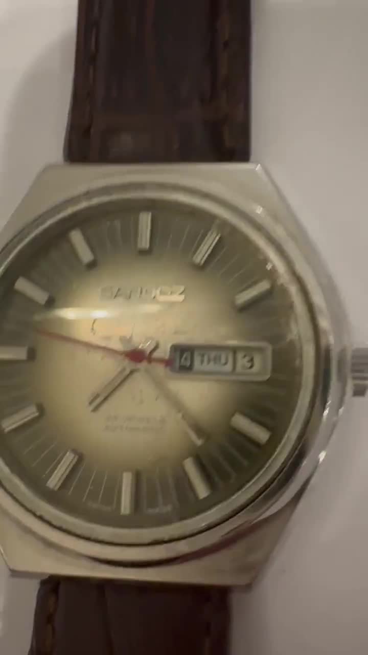 Vintage Sandoz Automatic 25 Jewels Men's Watch Swiss Made