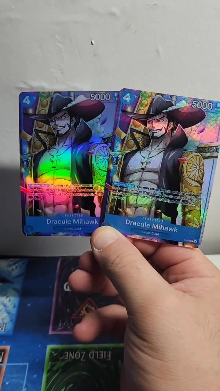 Dracule Mihawk Promo P-081 One Piece Proxy - Etsy