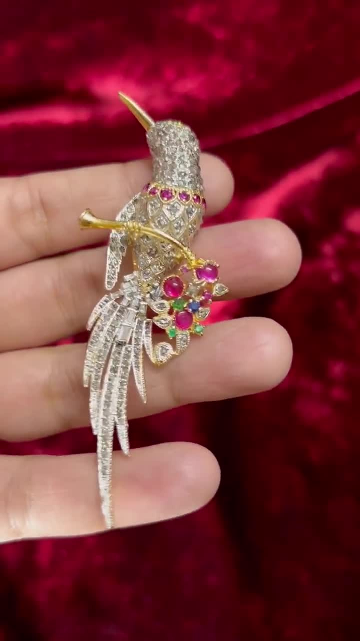 アンティークビクトリア朝の925シルバーローズカットダイヤモンド