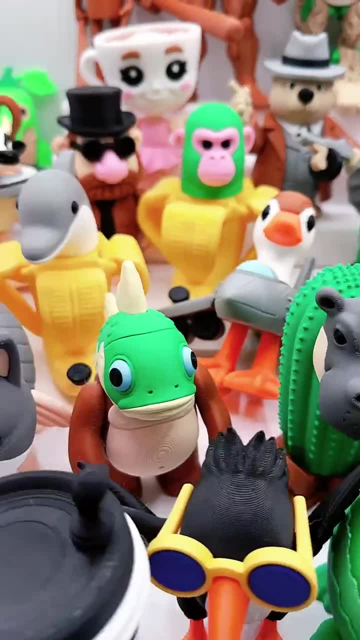 Giaonlgy Italian Brainrot 3D Figuren - Tralalero Sammlerfiguren