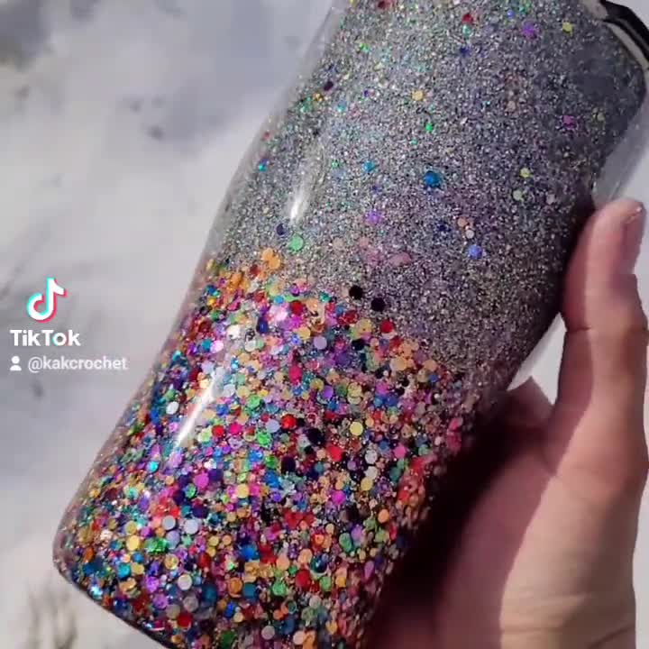 Glitter Cup, Glitter, Tumbler, Yeti, Ombre Tumbler, Cup, Pink Glitter –  That Glitter Supplier