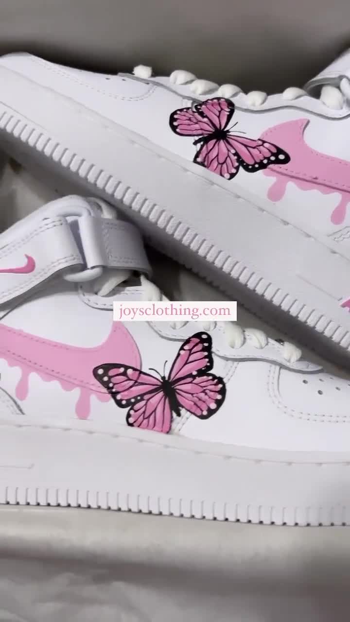 air force butterfly pink