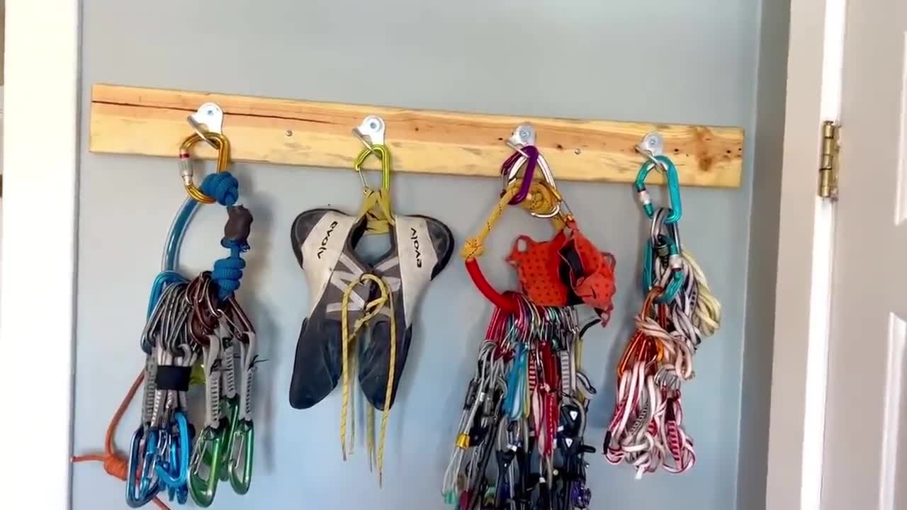 Rock Climbing Gear Storage Board Hanger Mountain Board -  Canada