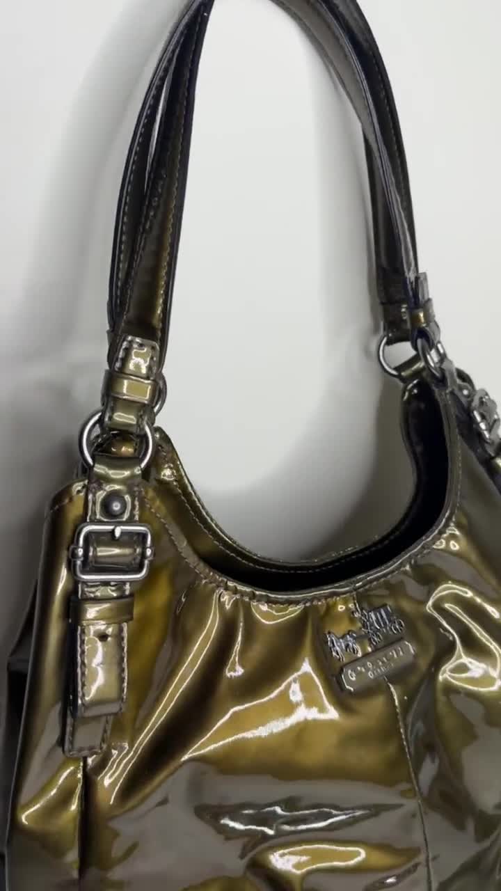Authentic Y2k Vintage Coach Madison Maggie Collection Metallic