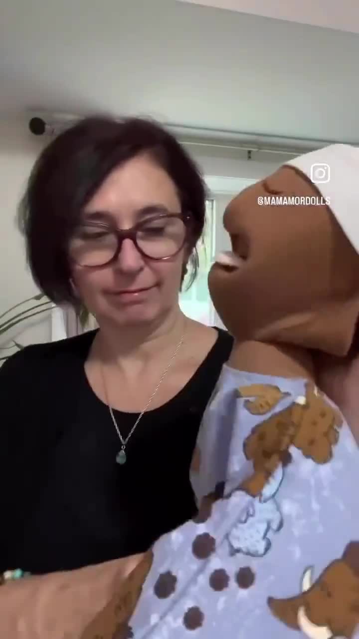 Breastfeeding Education Doll Puppet Set: Lactation Consultant Tool Breastfeeding Education Doll Puppet Set: Lactation Consultant Tool