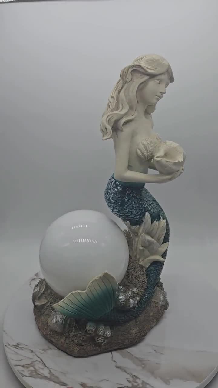 Mermaid store solar light