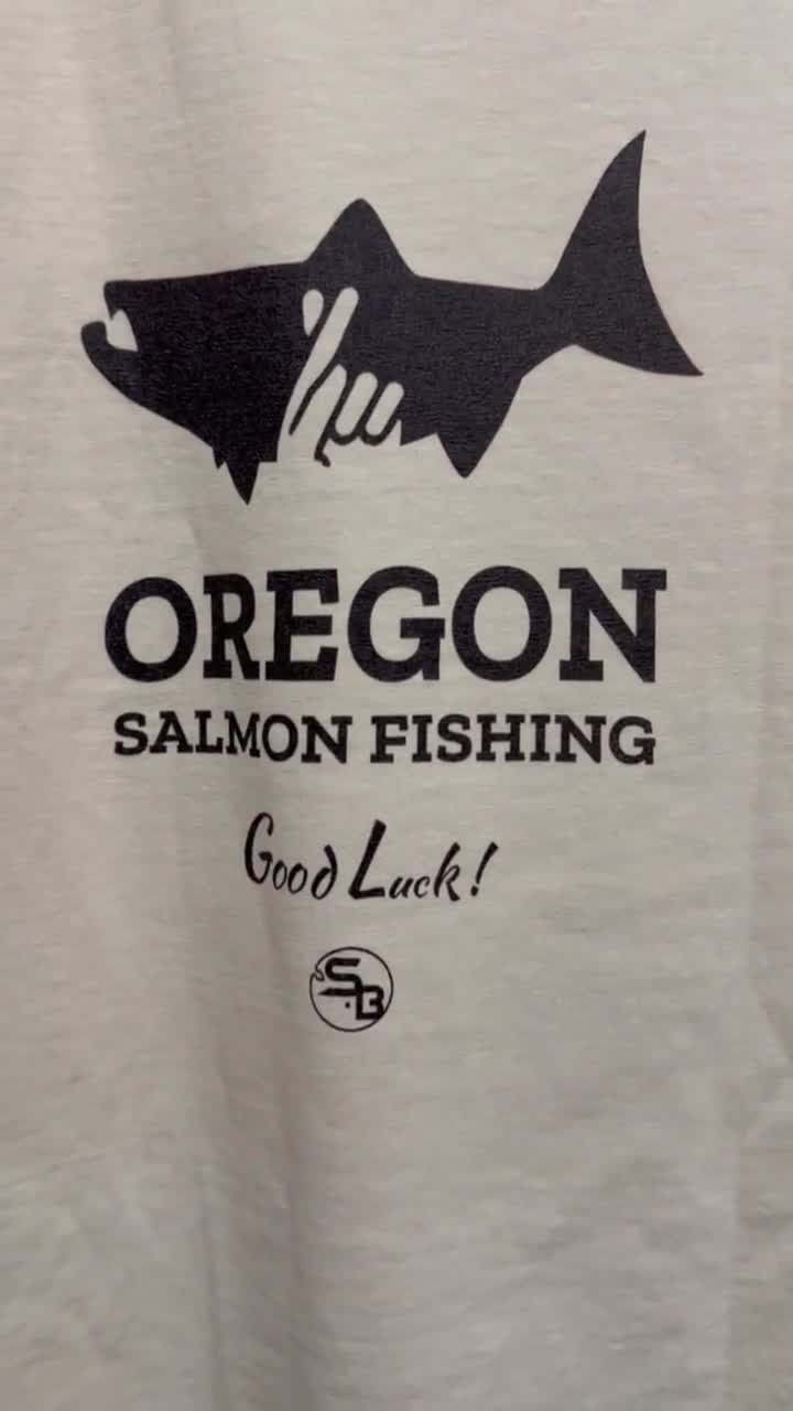 Fishing Themed Shirt Fishing Lover T-shirt for Oregon Fishing Dad Good Luck  T Shirt Streetwear Shirt for Boyfriend Gift Tee Tokyo Gift 