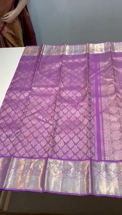 Buy Bewitching Lavender Heavy Lace Border Chinon Wedding Wear Saree - Zeel  Clothing