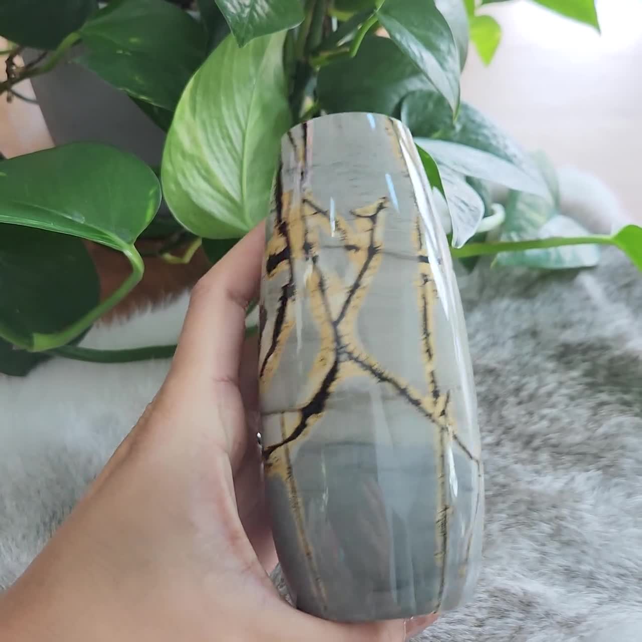 Picture Jasper Vase • 5.2