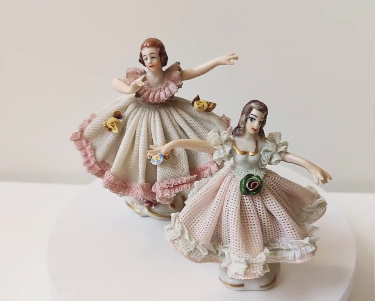 Carl Thieme Dresden Germany - Vintage Porcelain Hand Paint